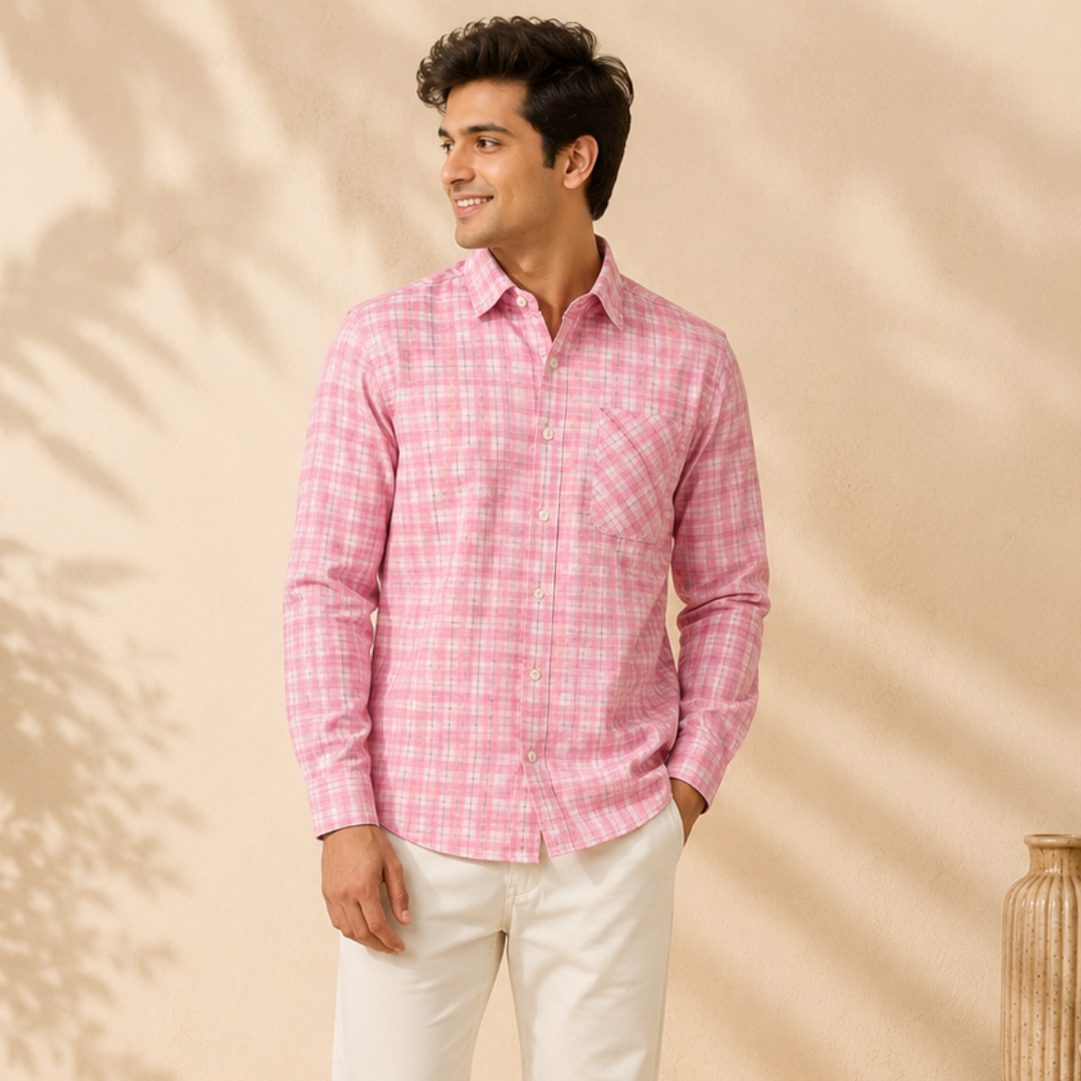 3 Men’s Classic Checked Shirts | C9