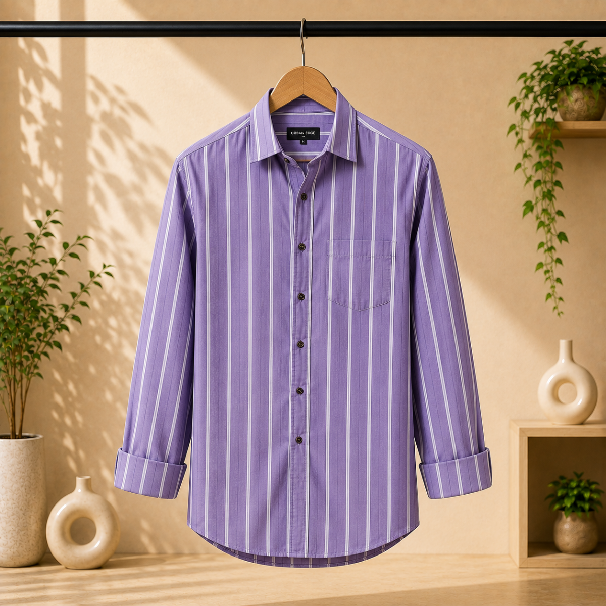 3 Men's Striped Shirt | S-9