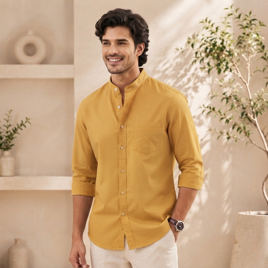 3 Men’s Solid Formal Shirt | S9