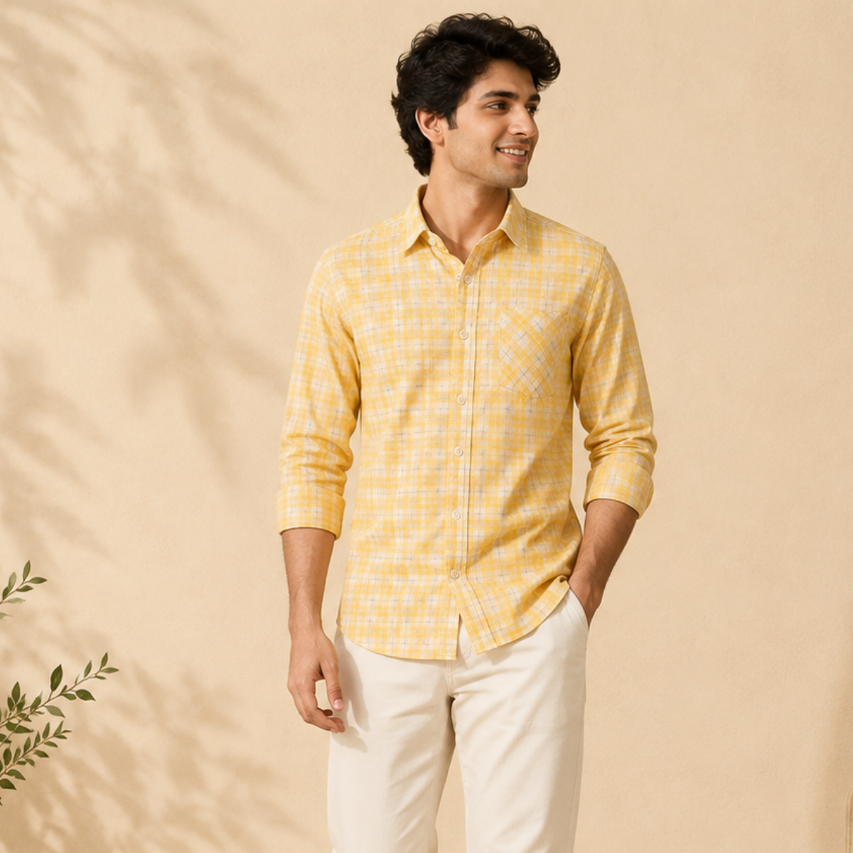 3 Men’s Classic Checked Shirts | C9