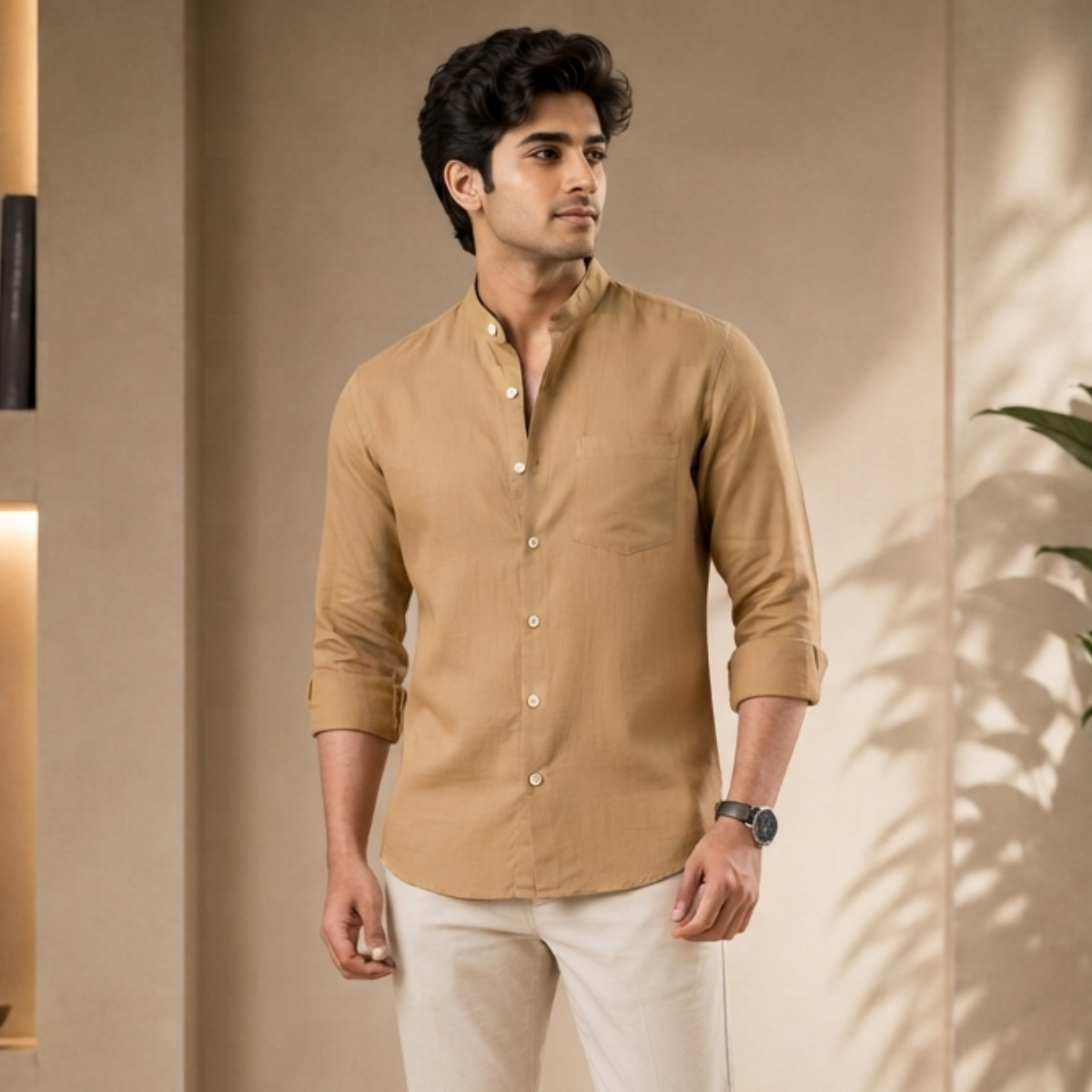 3 Men’s Solid Formal Shirt | S9