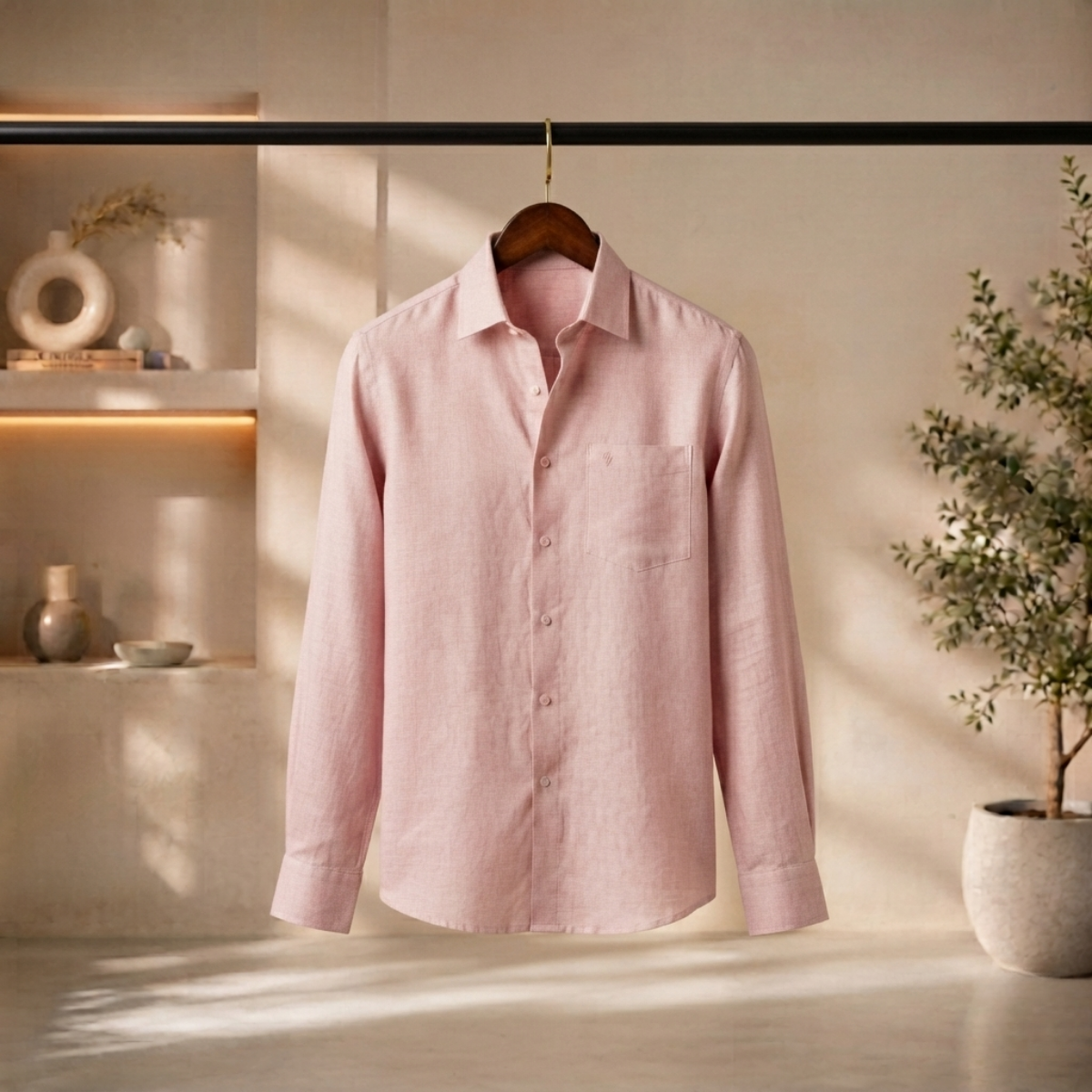 3 Men’s Solid Formal Shirt | S1