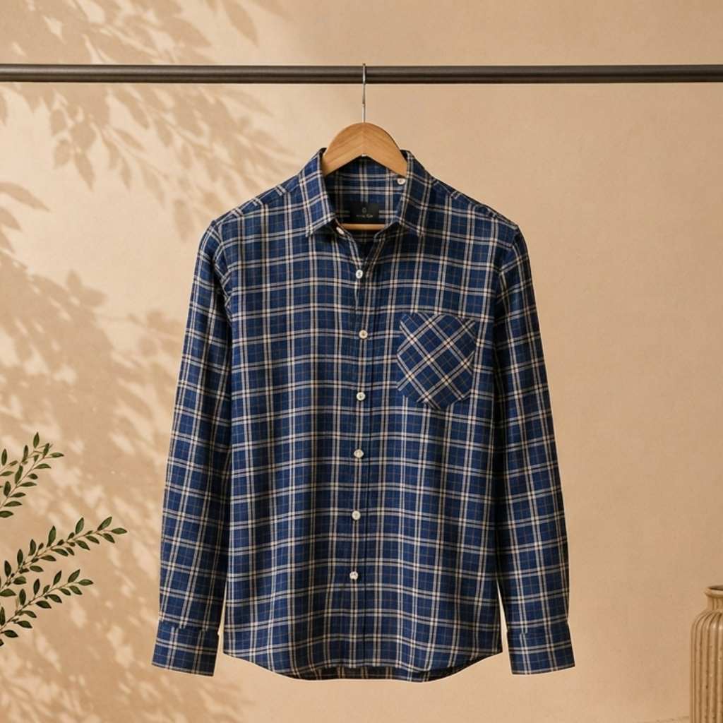 3 Men’s Classic Checked Shirts | C10
