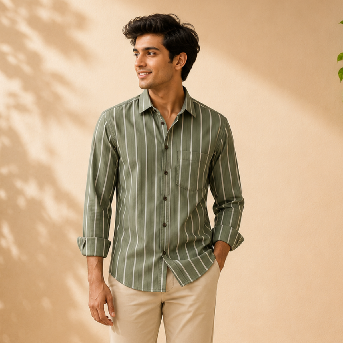 3 Men's Striped Shirt | S-10