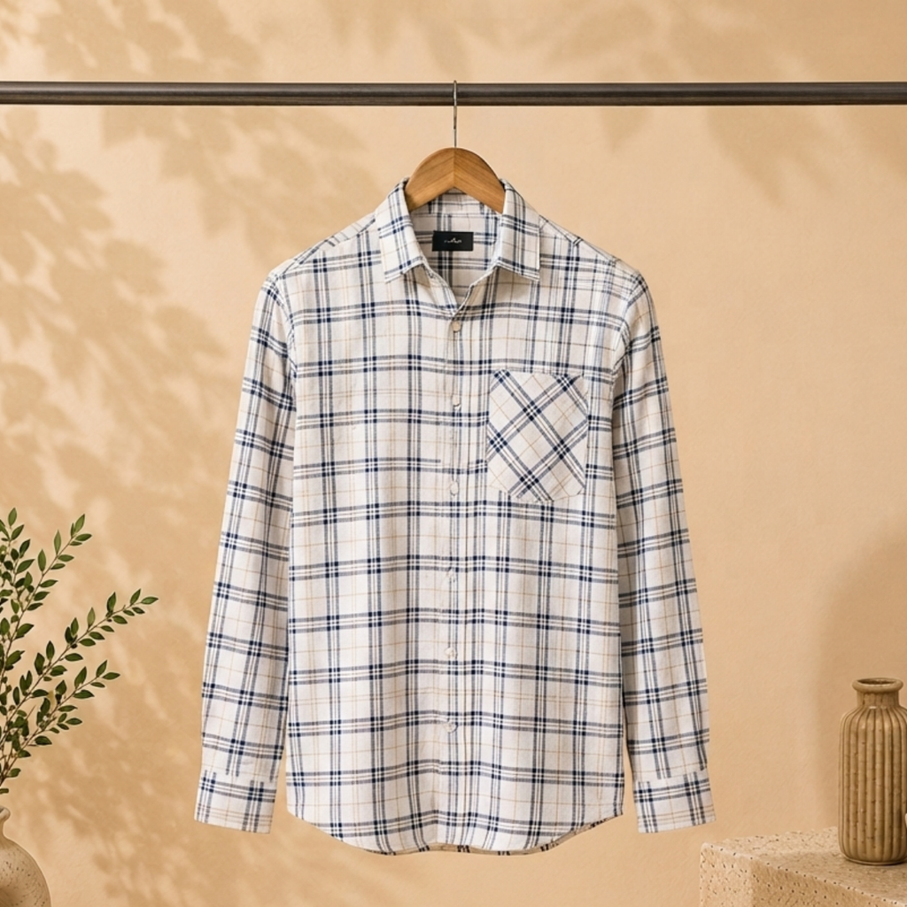 3 Men’s Classic Checked Shirts | C10