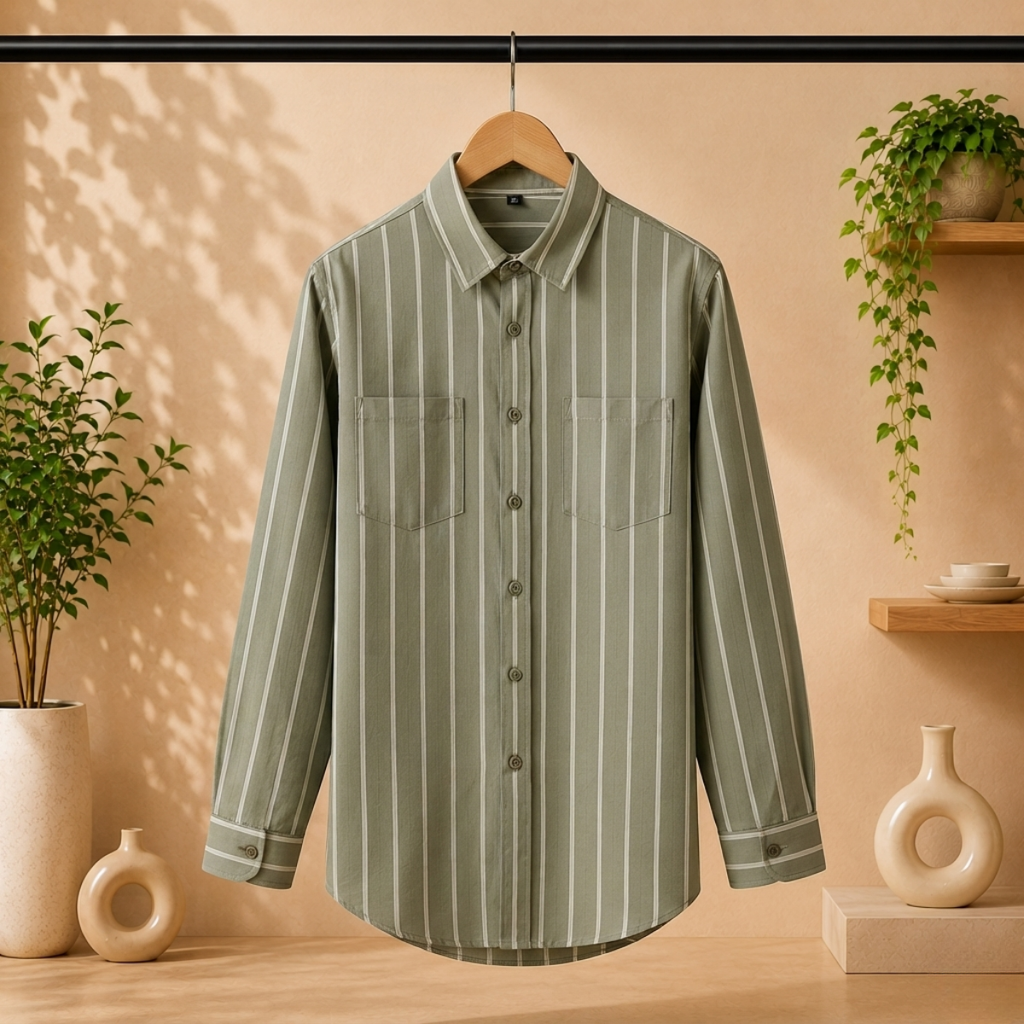 3 Men's Striped Shirt | S-10