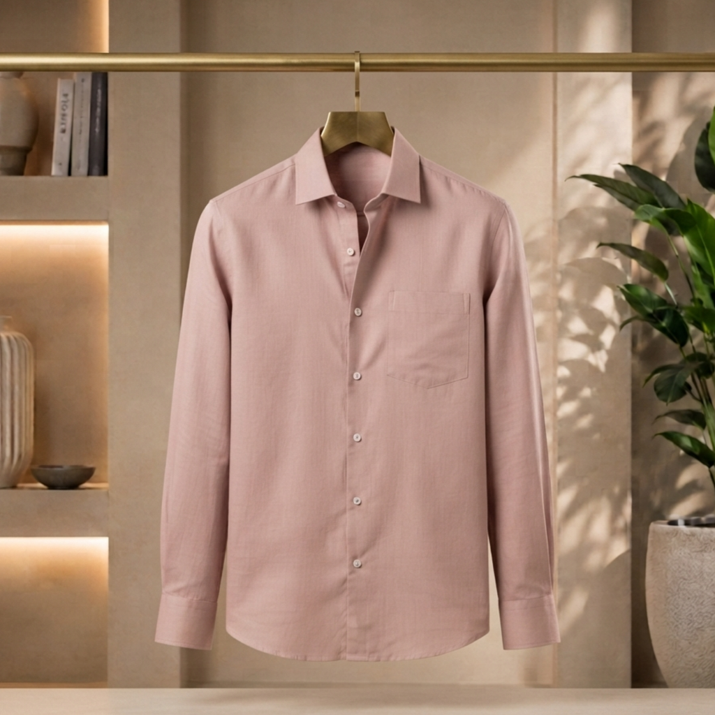 3 Men’s Solid Formal Shirt | S10