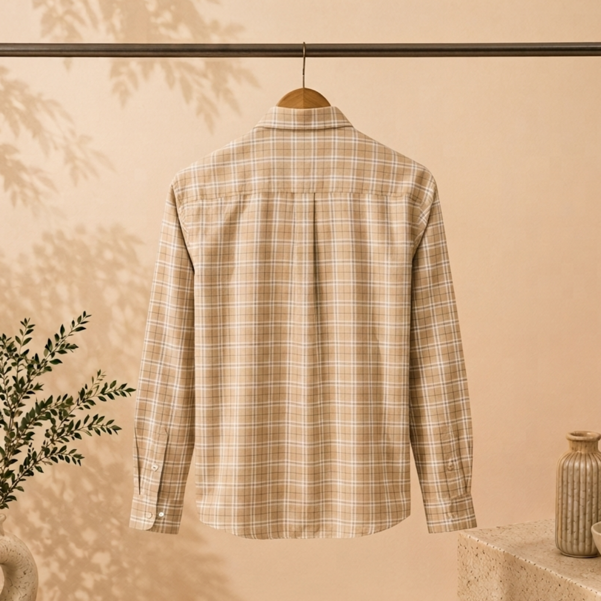 3 Men’s Classic Checked Shirts | C10
