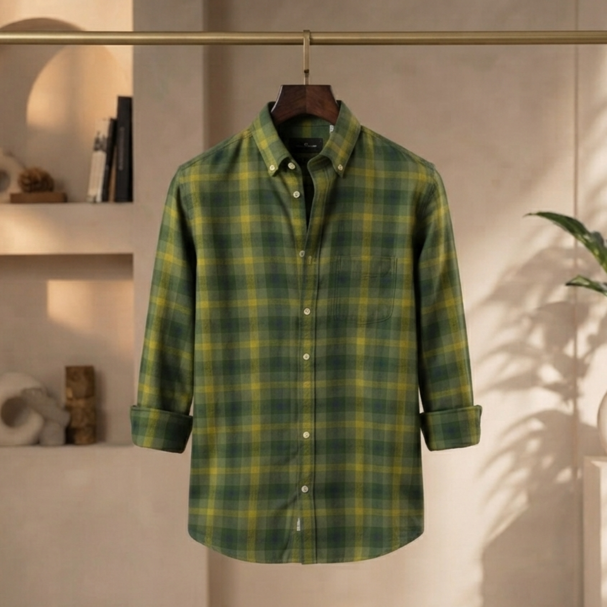 3 Men’s Classic Checked Shirts | C2