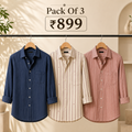3 Men's Striped Shirt | S-1