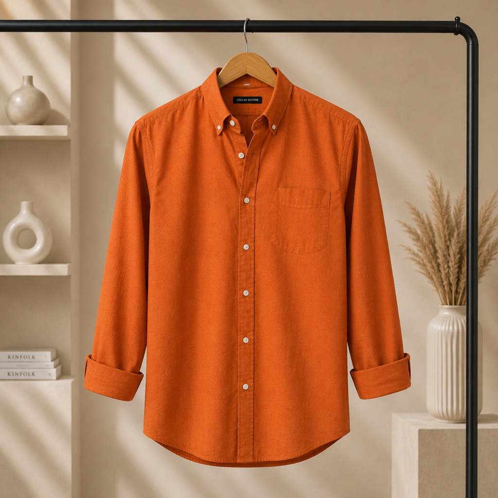3 Men’s Solid Formal Shirt | S2