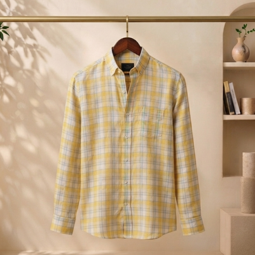 3 Men’s Classic Checked Shirts | C2