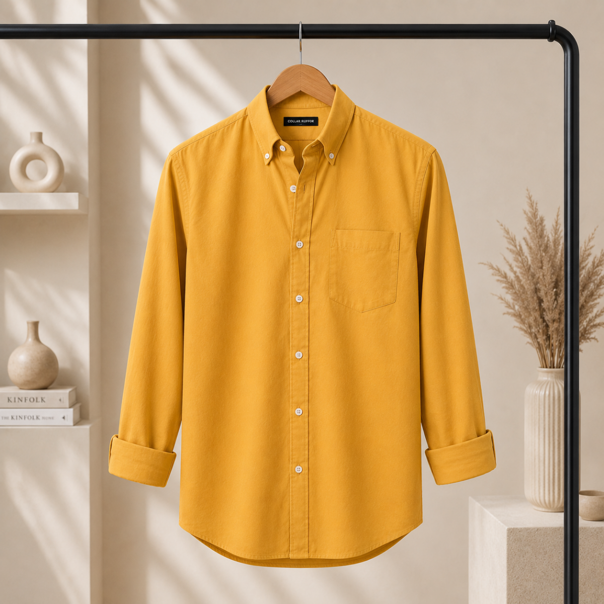3 Men’s Solid Formal Shirt | S2