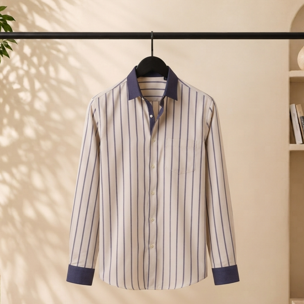 3 Men's Striped Shirt | S-2