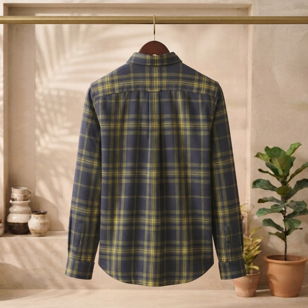 3 Men’s Classic Checked Shirts | C2