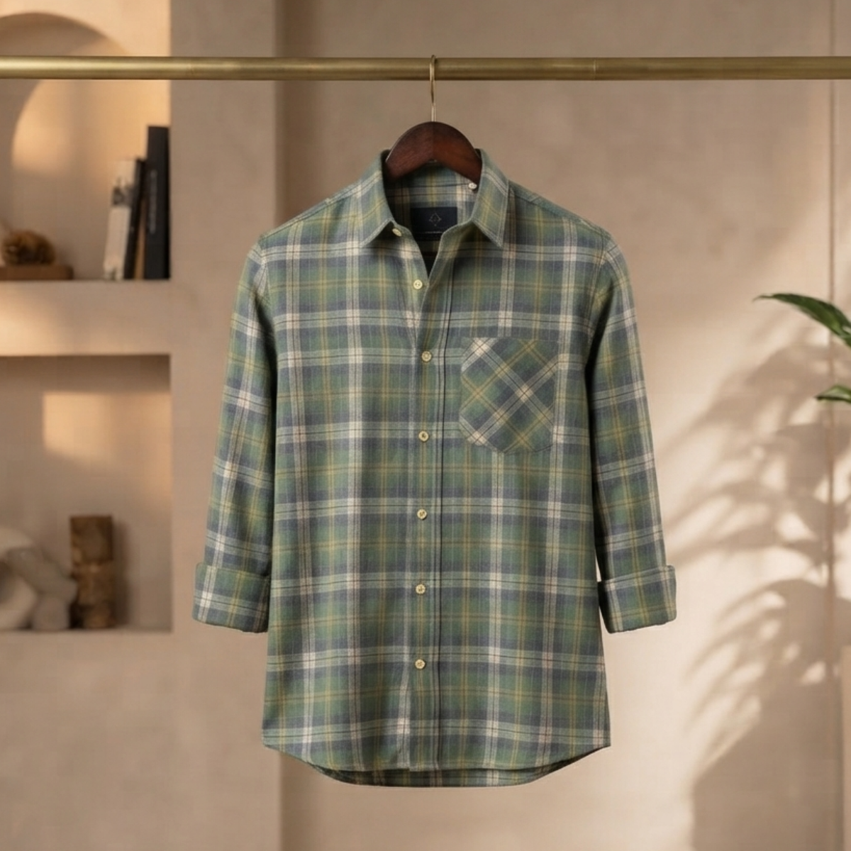 3 Men’s Classic Checked Shirts | C3