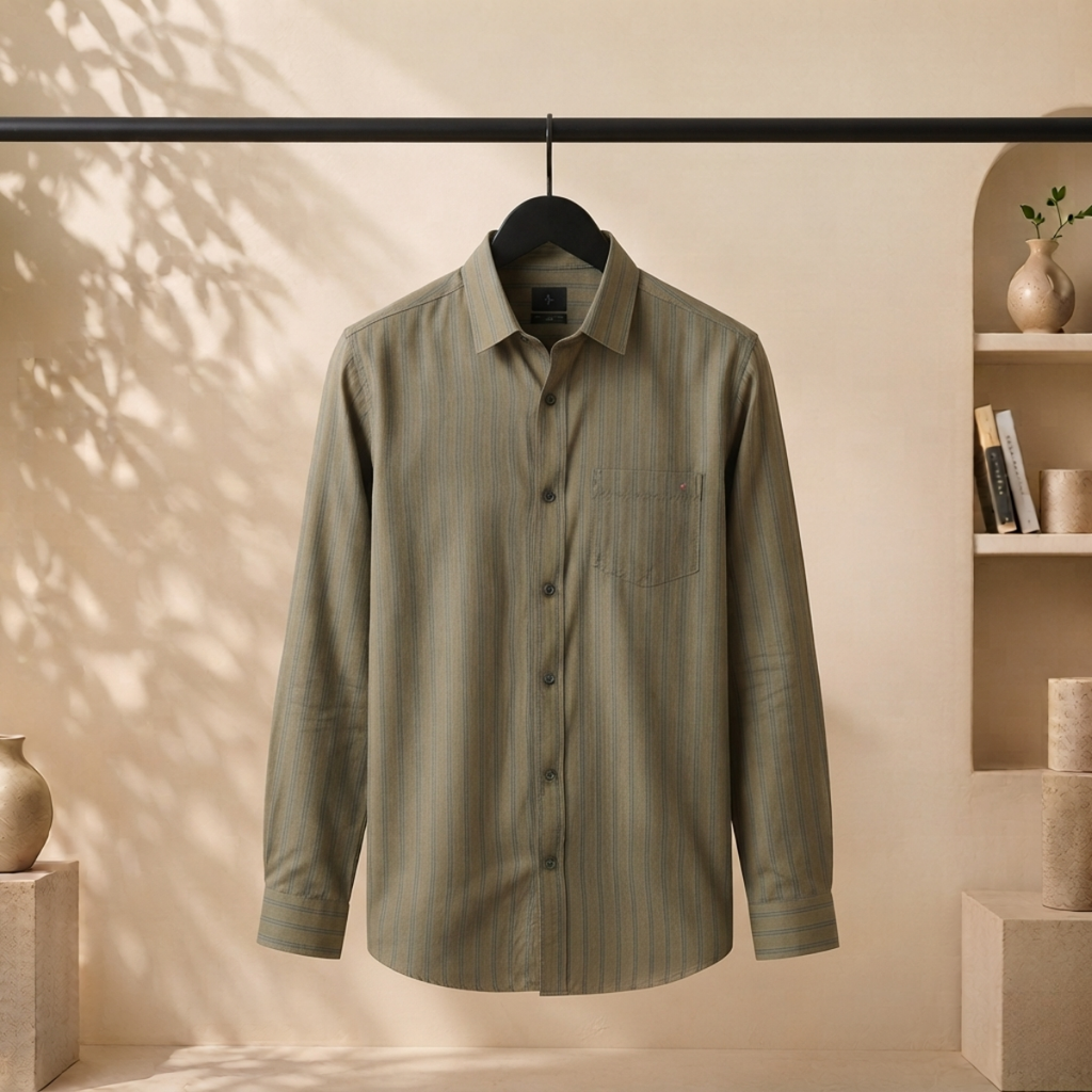 3 Men's Striped Shirt | S-3