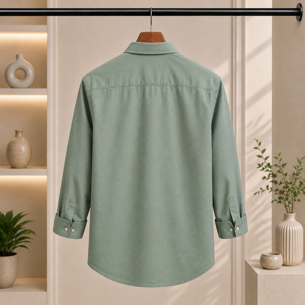 3 Men’s Solid Formal Shirt | S3