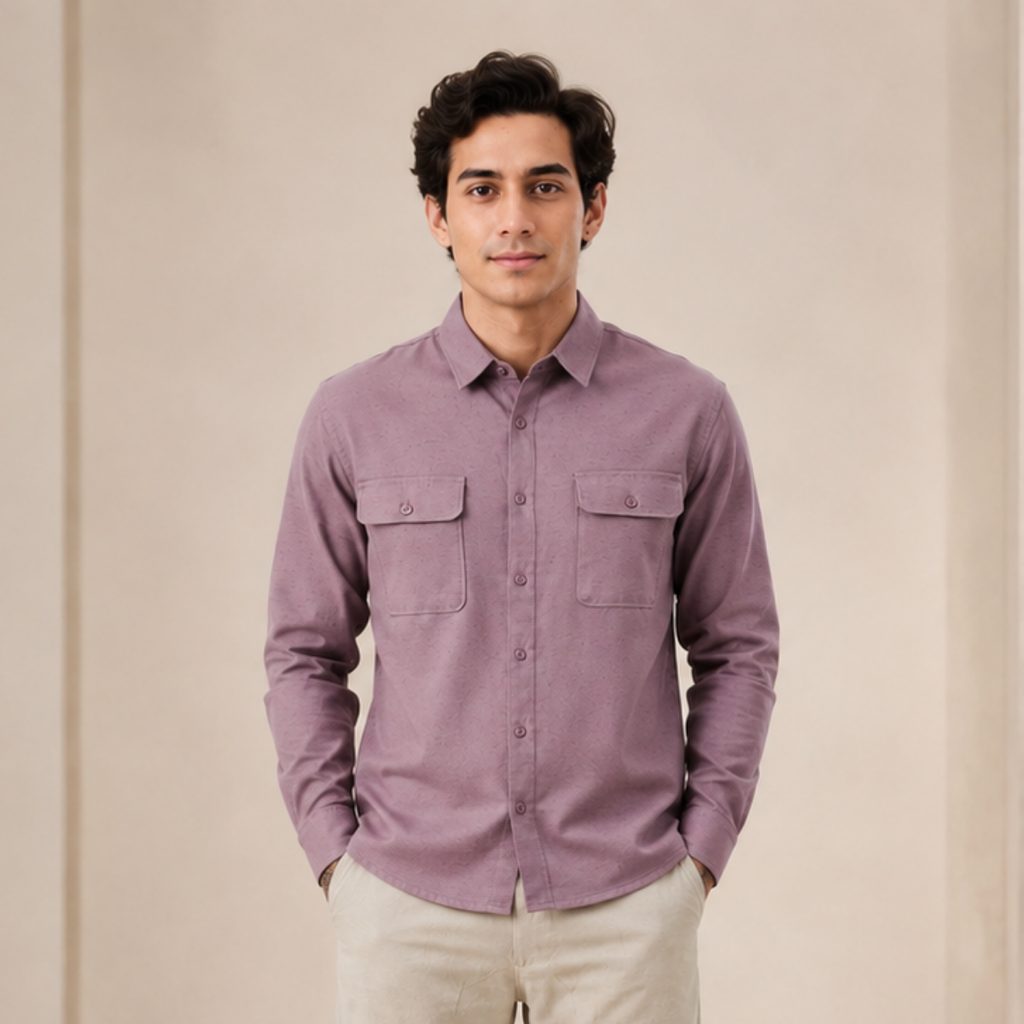 3 Men’s Solid Formal Shirt | S4