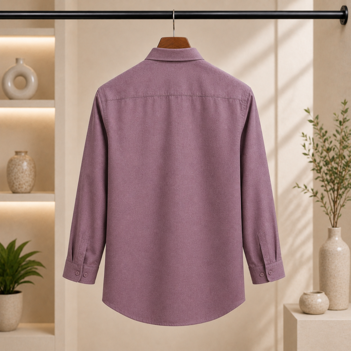 3 Men’s Solid Formal Shirt | S4