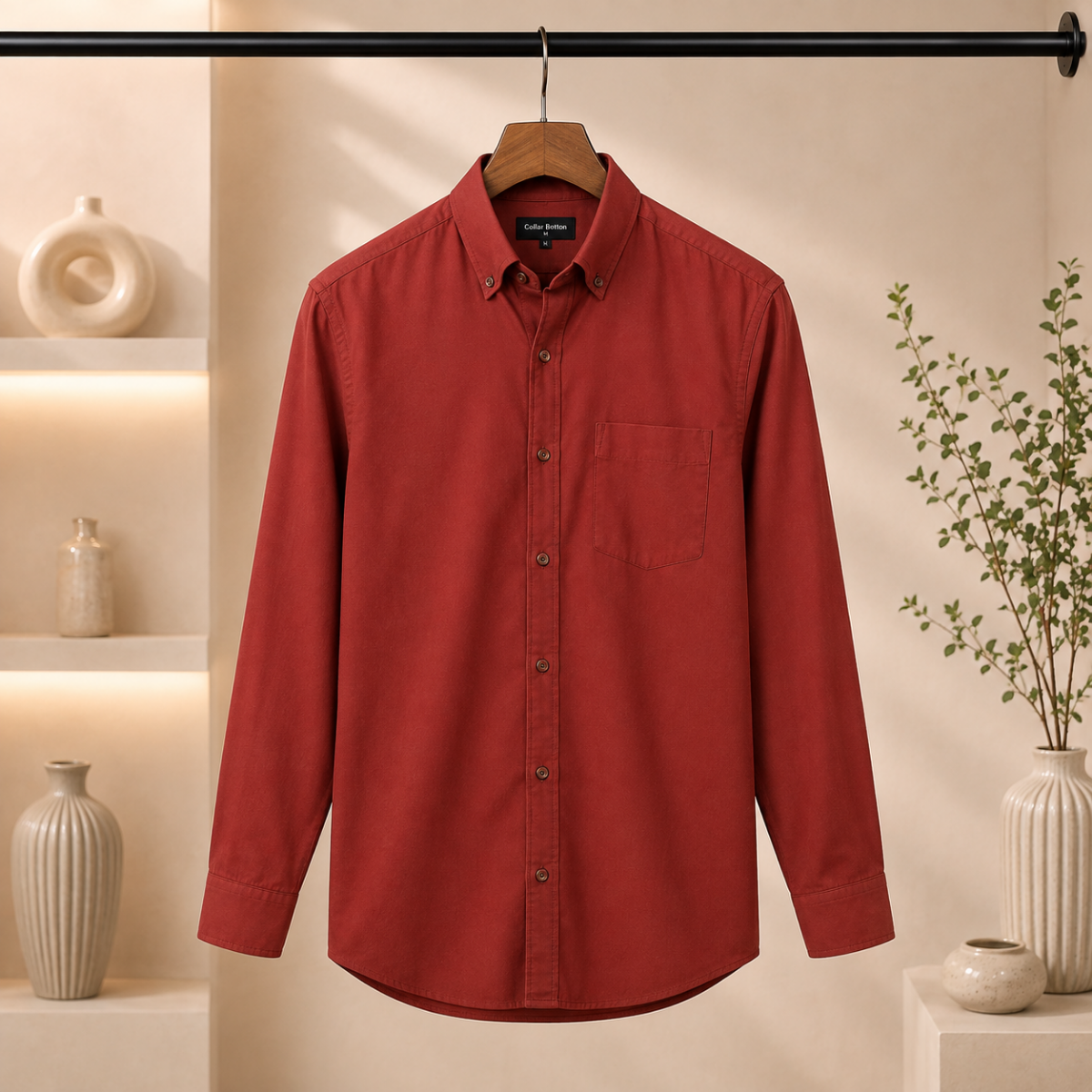 3 Men’s Solid Formal Shirt | S4