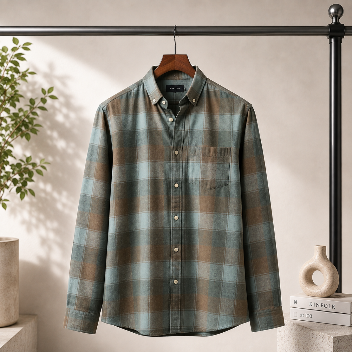 3 Men’s Classic Checked Shirts | C4