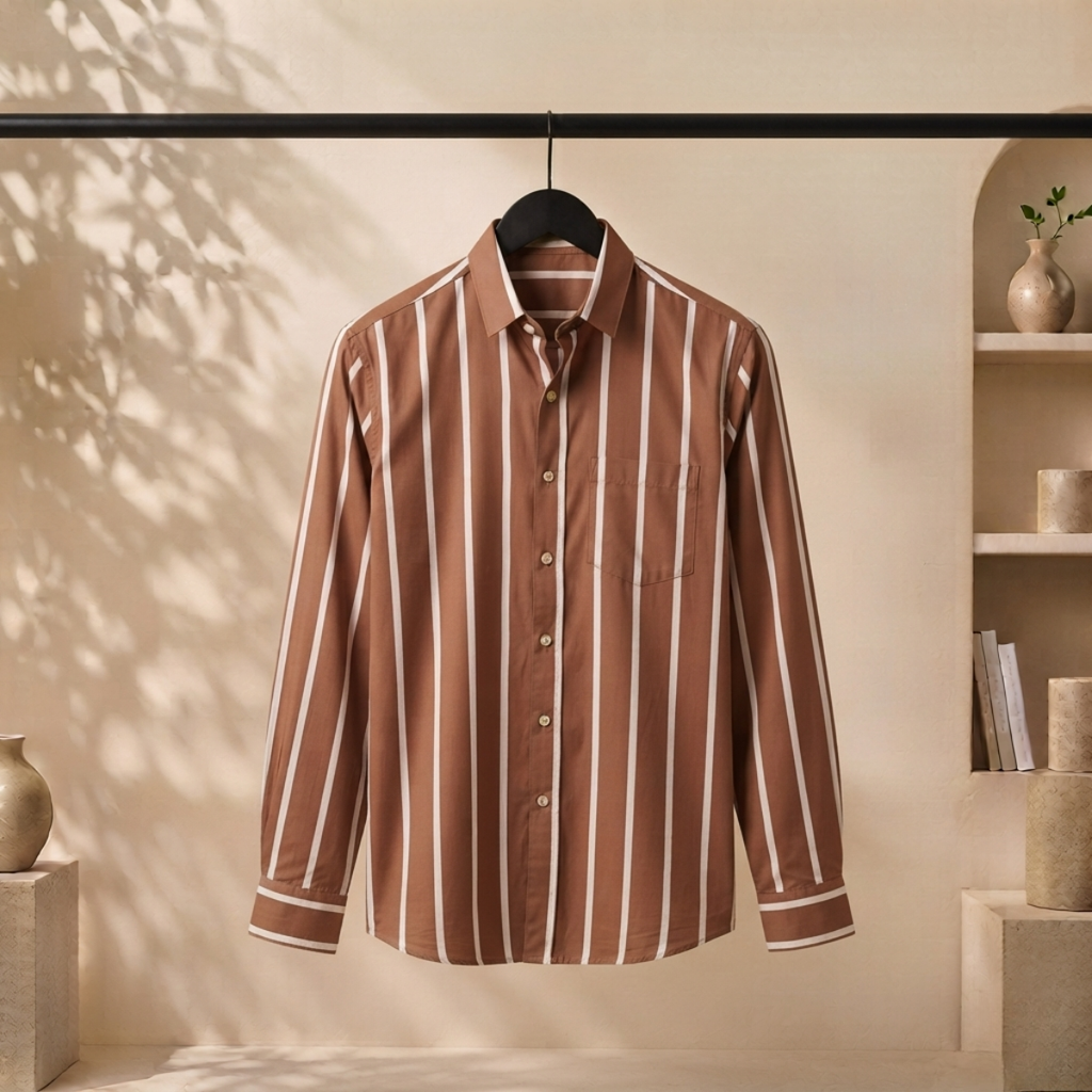 3 Men's Striped Shirt | S-4