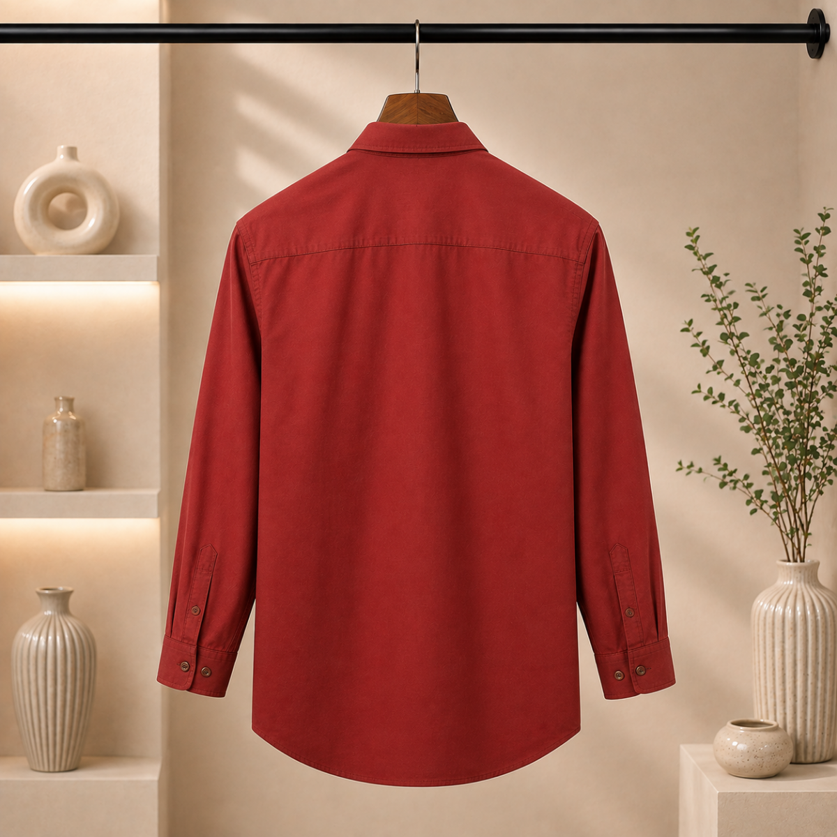 3 Men’s Solid Formal Shirt | S4