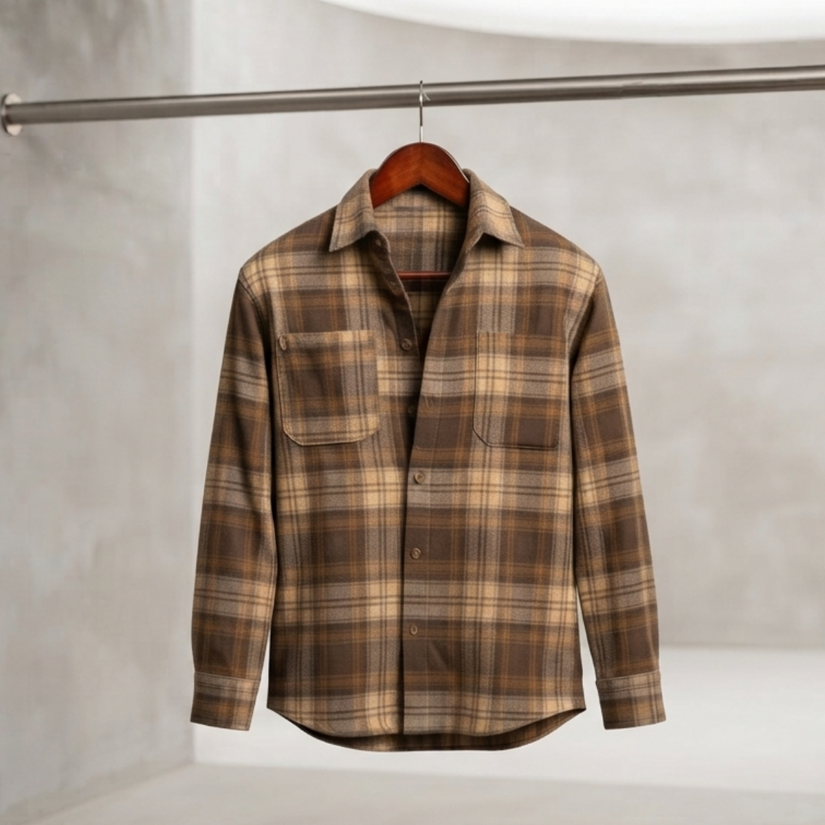3 Men’s Classic Checked Shirts | C4