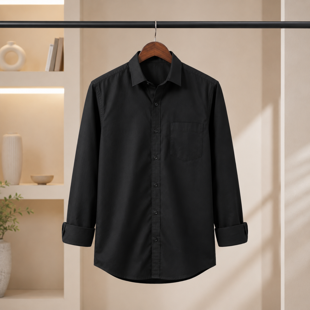 3 Men’s Solid Formal Shirt | S5