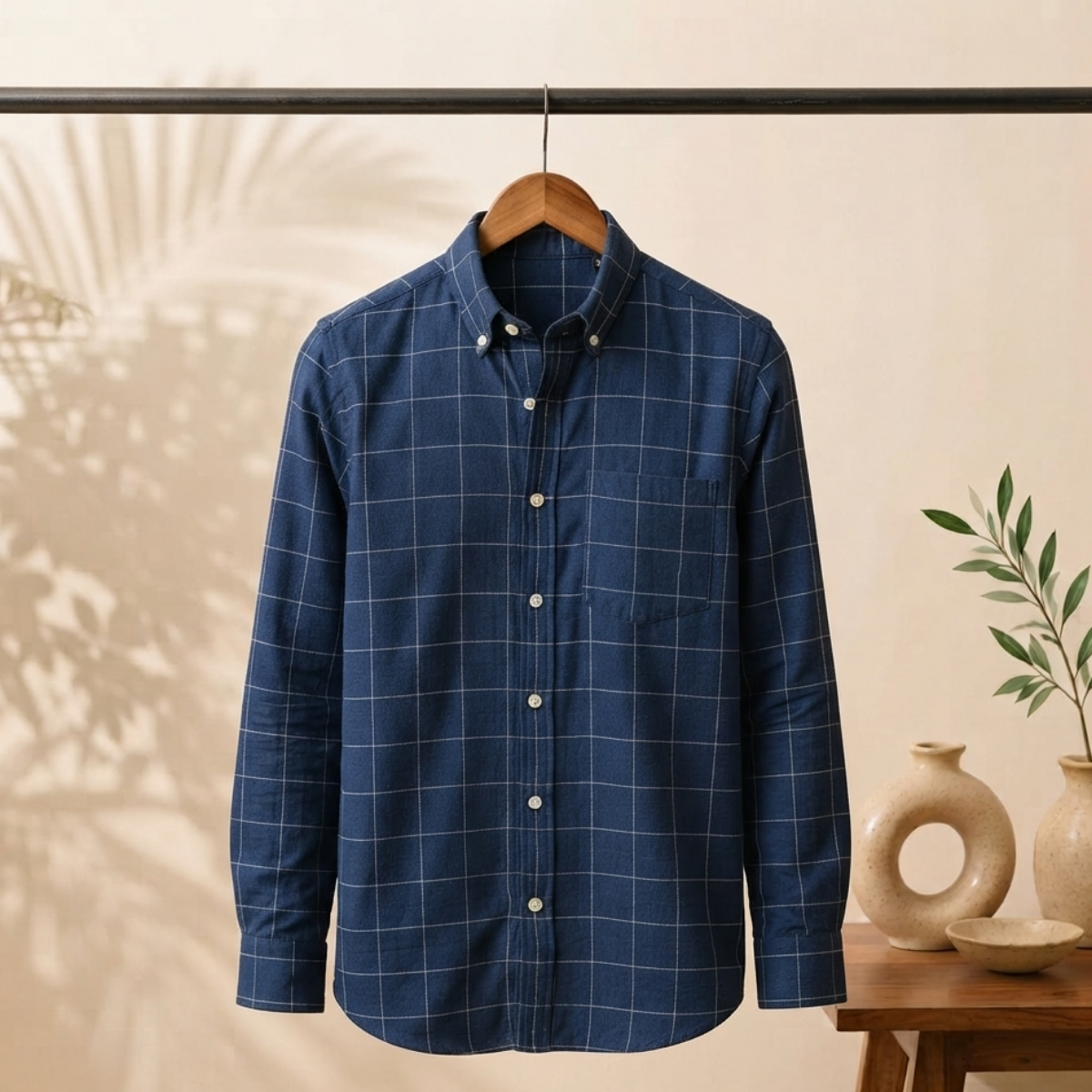 3 Men’s Classic Checked Shirts | C5