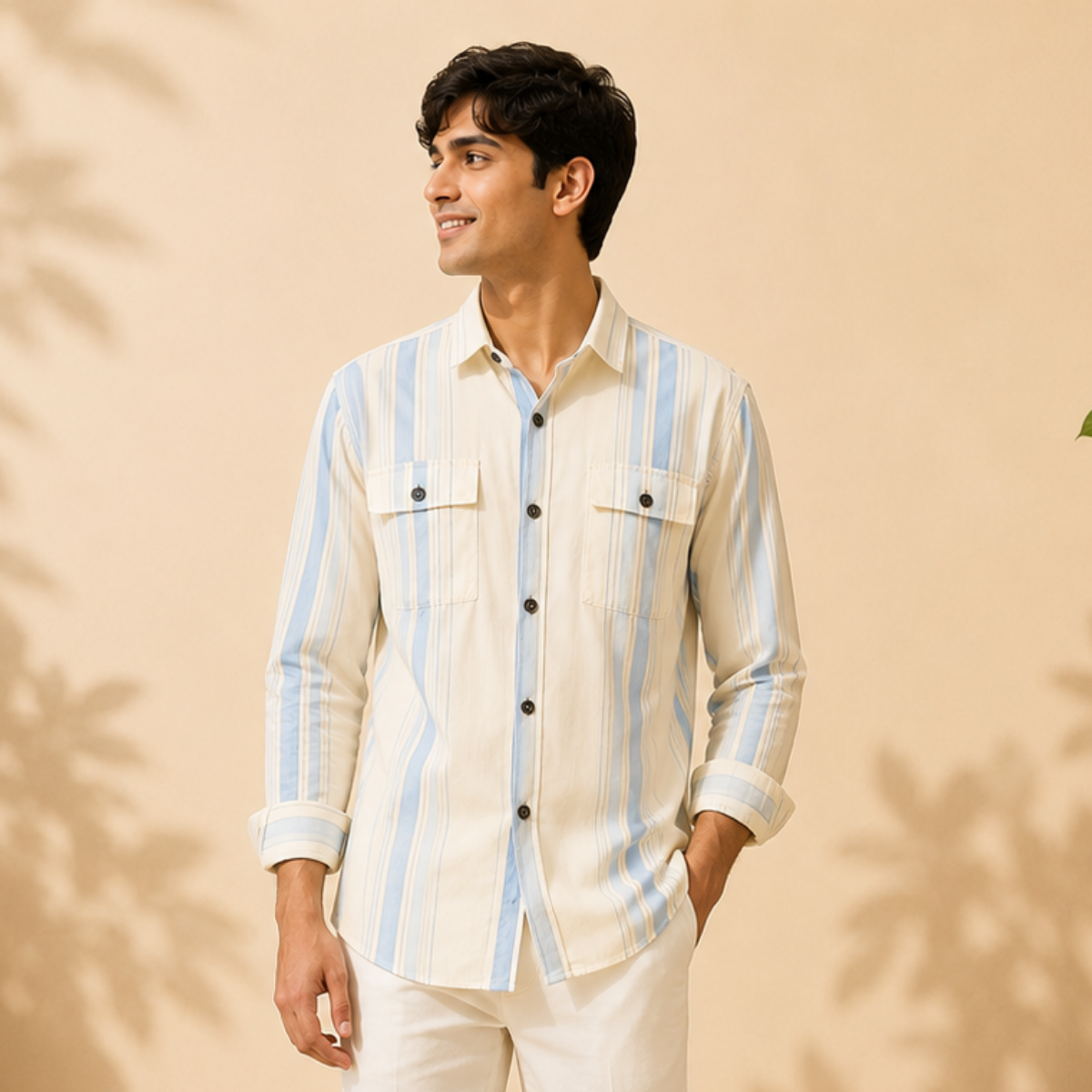 3 Men's Striped Shirt | S-5