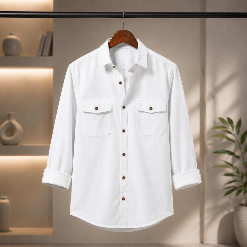 3 Men’s Solid Formal Shirt | S5