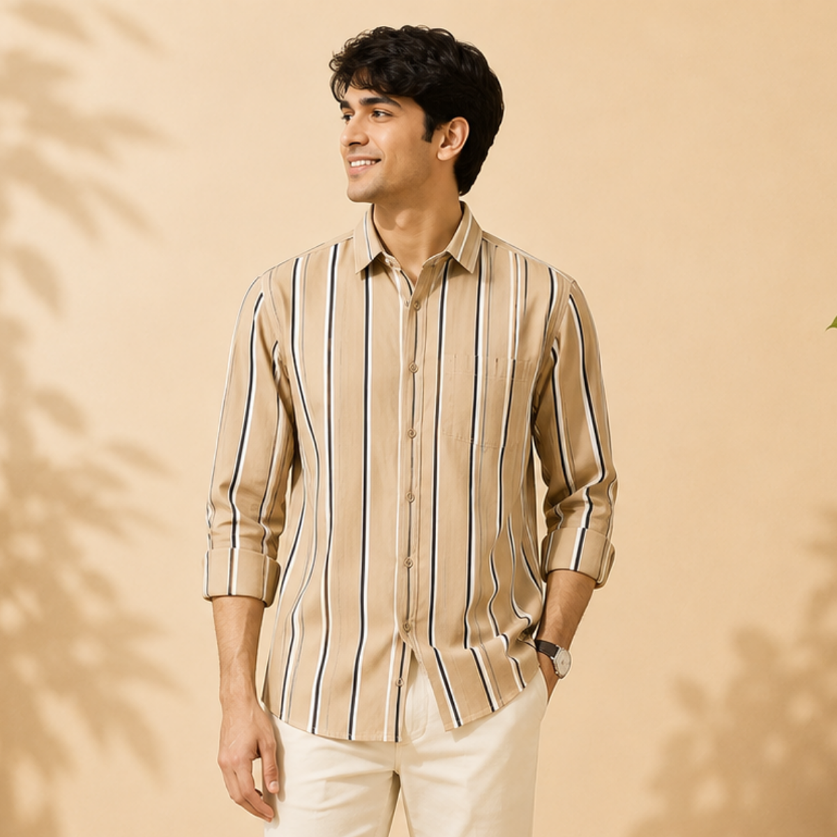 3 Men's Striped Shirt | S-5