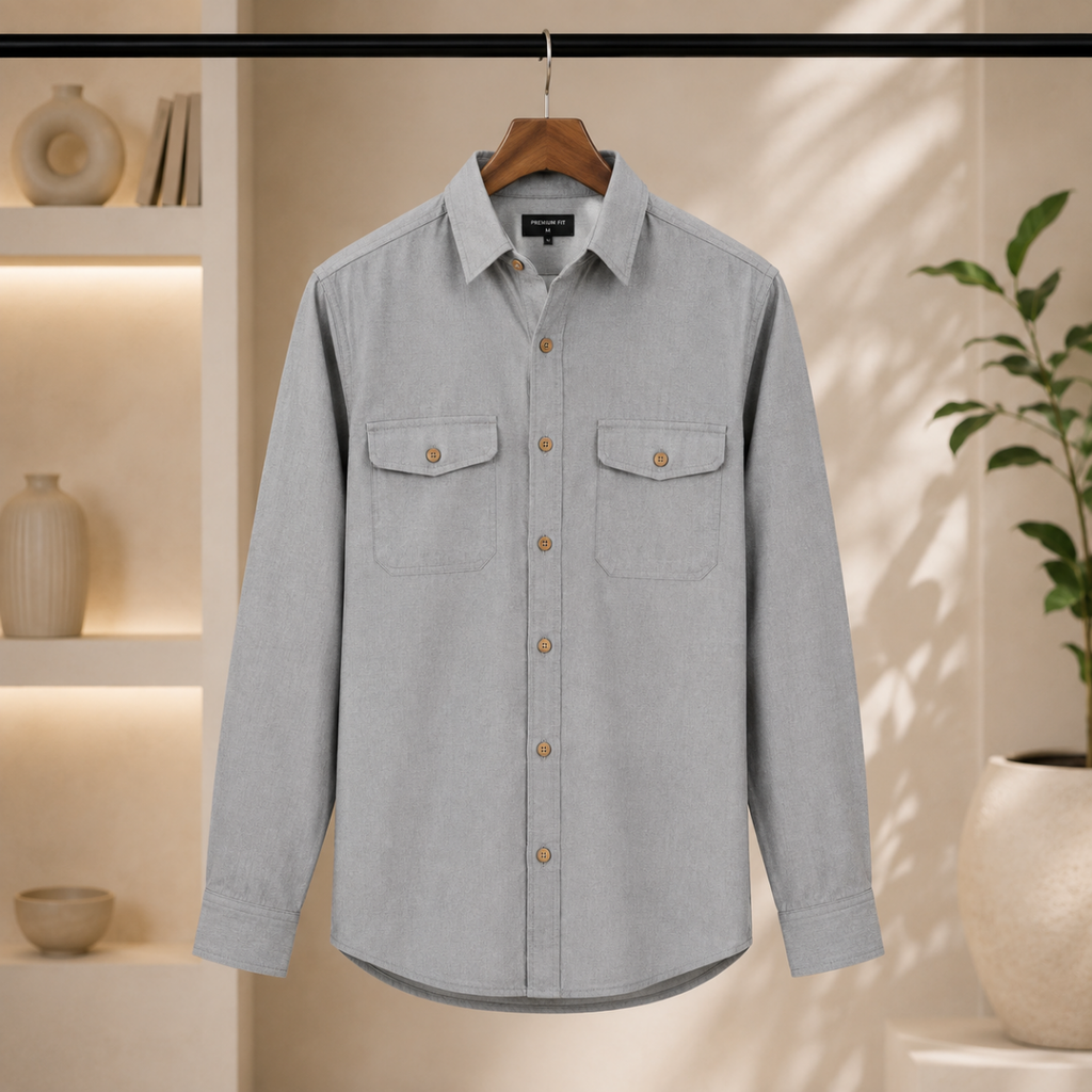 3 Men’s Solid Formal Shirt | S5