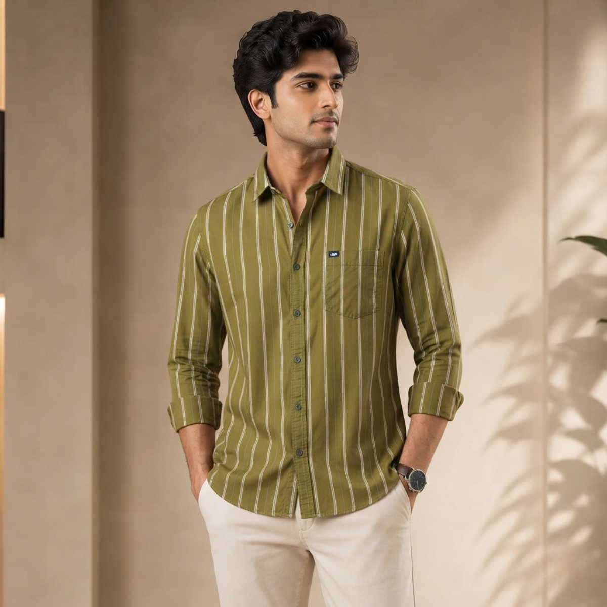 3 Men's Striped Shirt | S-6