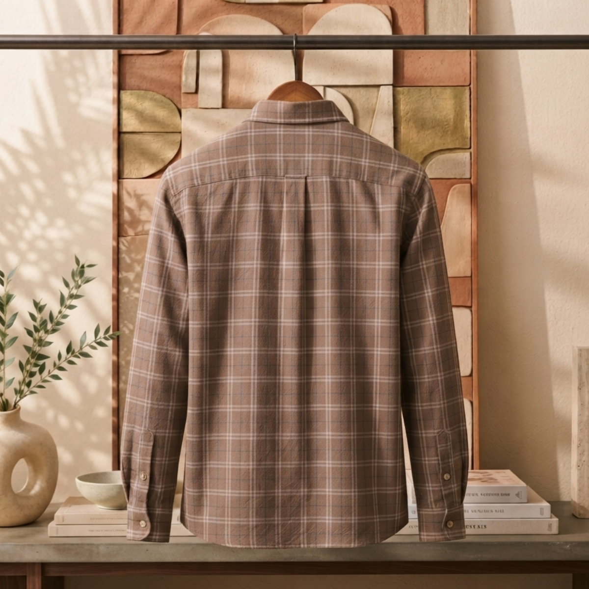 3 Men’s Classic Checked Shirts | C6