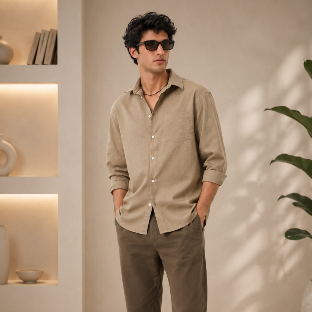 3 Men’s Solid Formal Shirt | S6