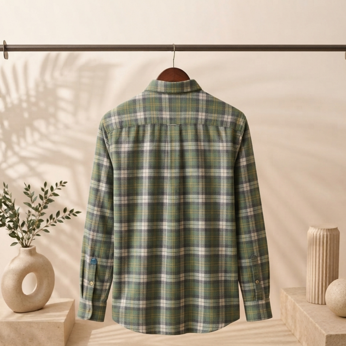 3 Men’s Classic Checked Shirts | C1