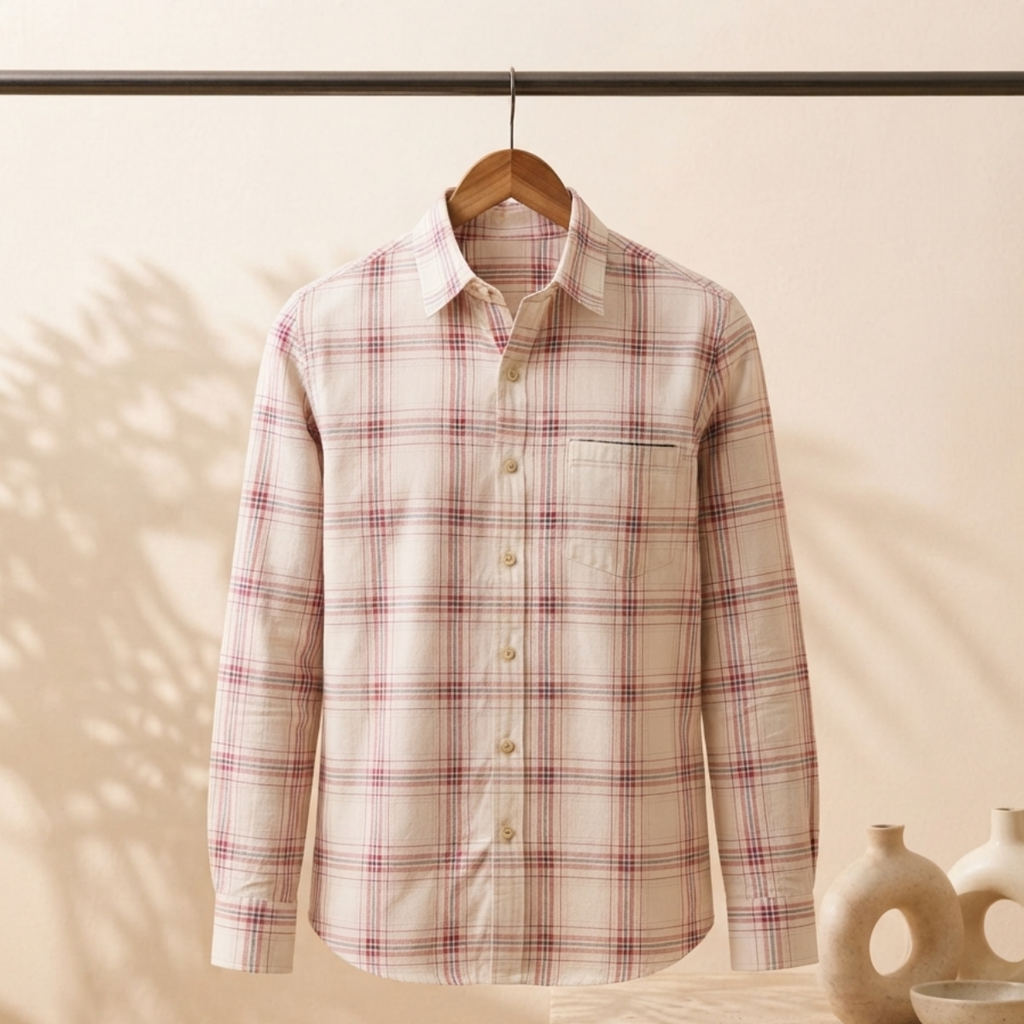 3 Men’s Classic Checked Shirts | C6