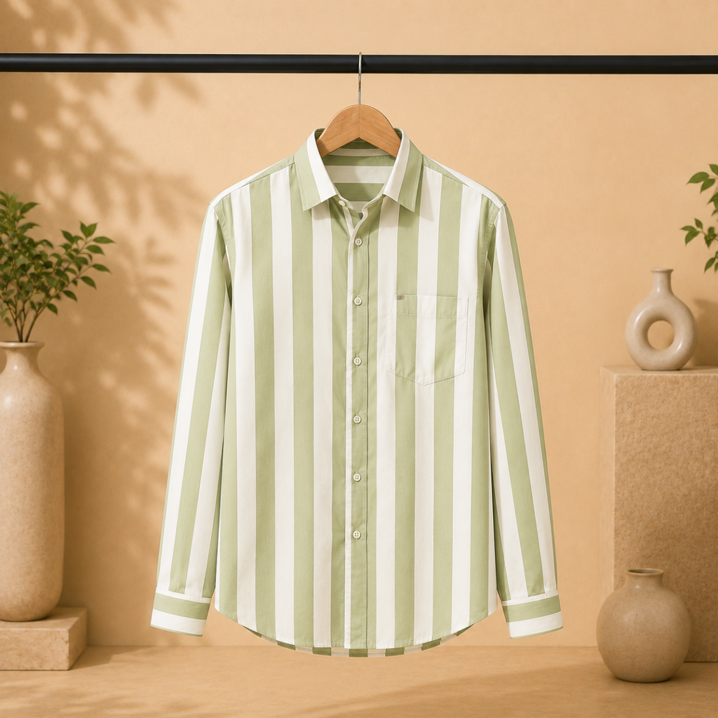 3 Men's Striped Shirt | S-6