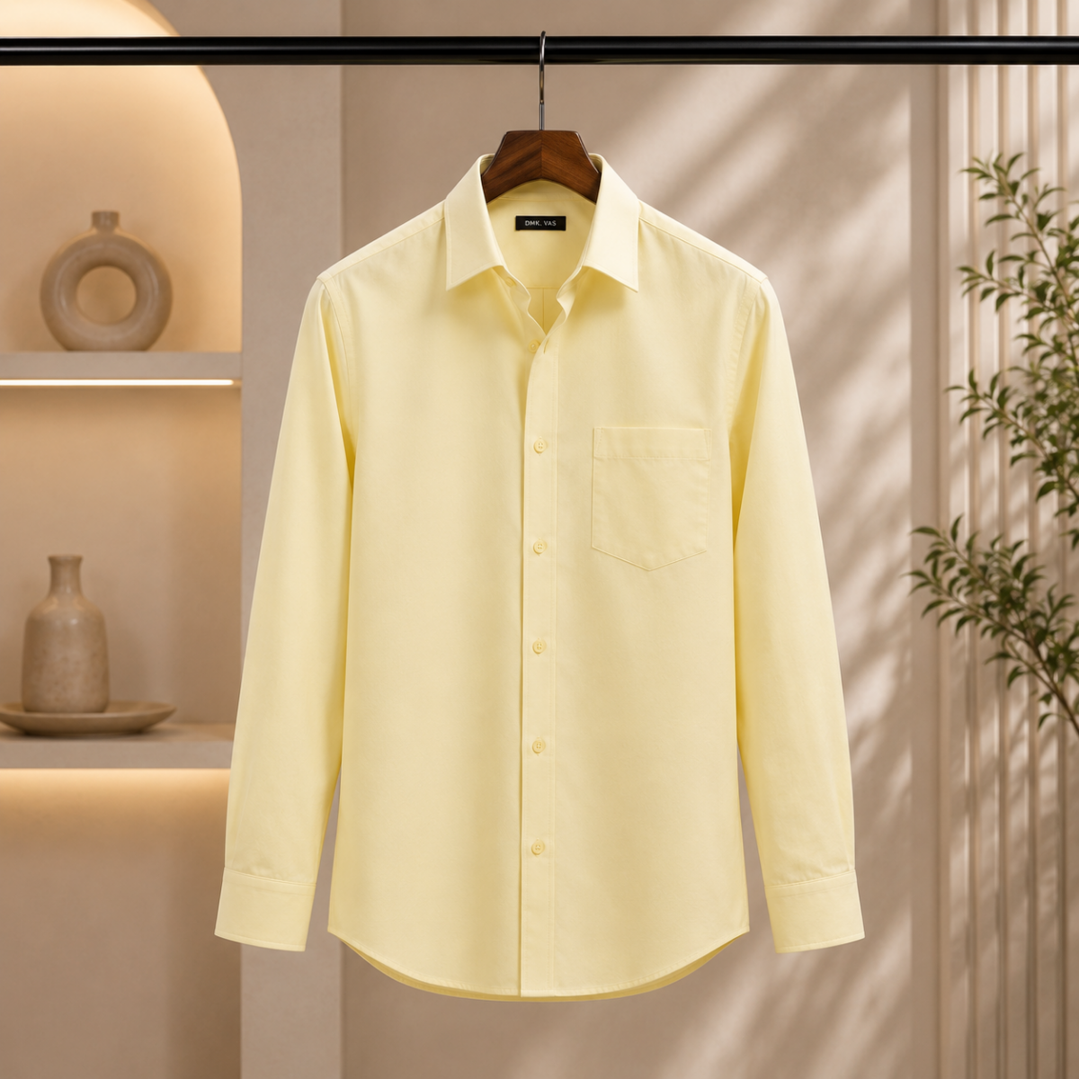 3 Men’s Solid Formal Shirt | S7