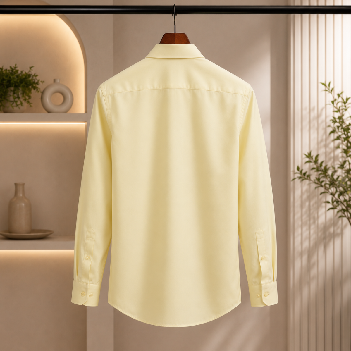3 Men’s Solid Formal Shirt | S7