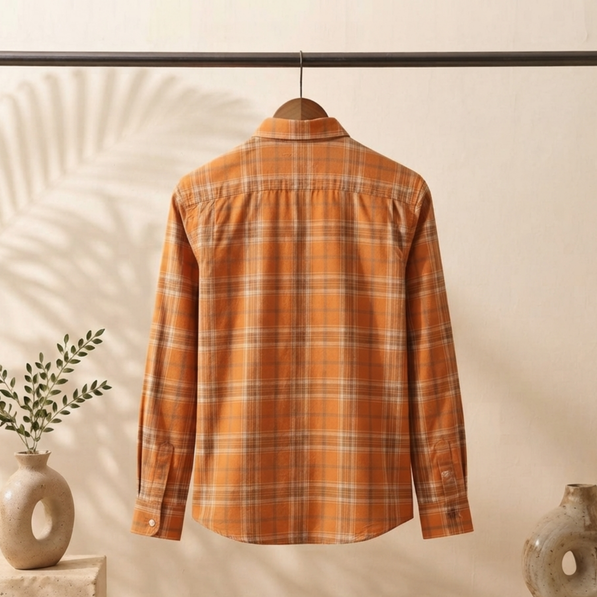 3 Men’s Classic Checked Shirts | C7