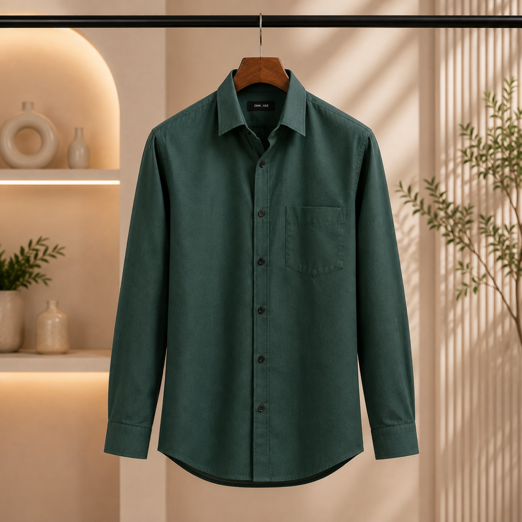 3 Men’s Solid Formal Shirt | S7