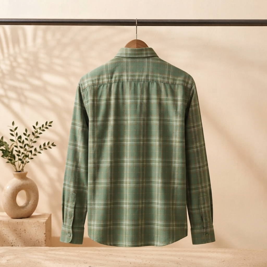 3 Men’s Classic Checked Shirts | C7