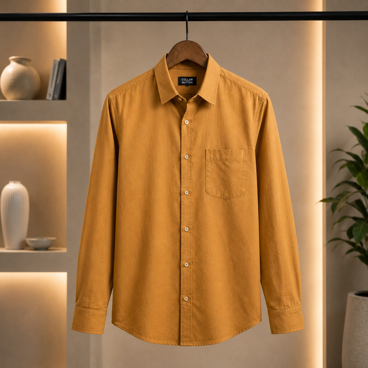 3 Men’s Solid Formal Shirt | S7