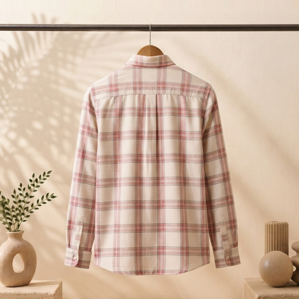 3 Men’s Classic Checked Shirts | C7