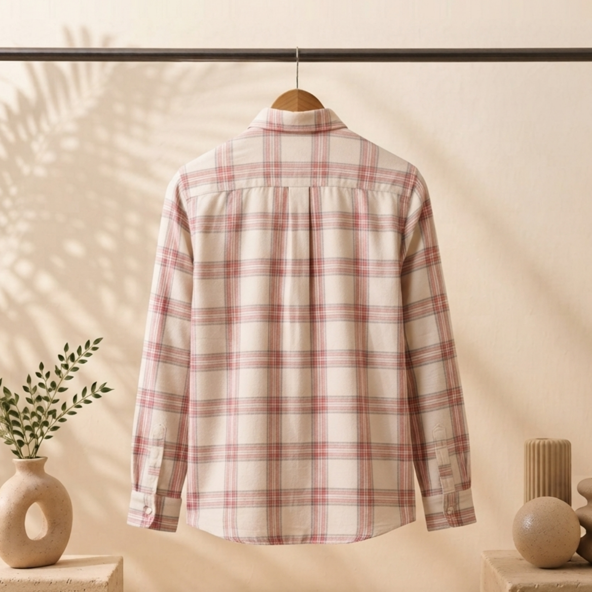 3 Men’s Classic Checked Shirts | C7