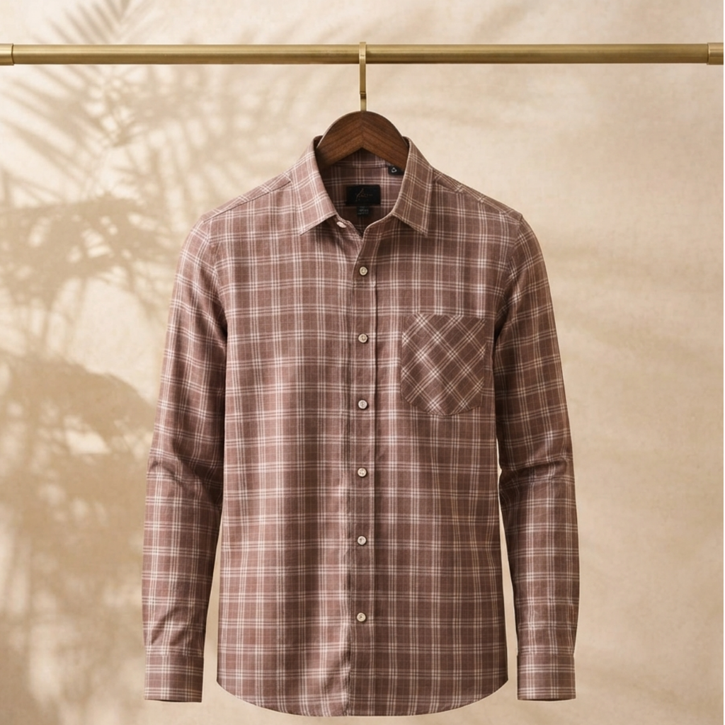 3 Men’s Classic Checked Shirts | C1